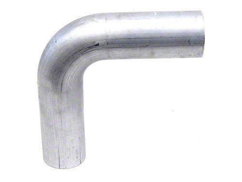 HPS Performance Products HPS 4" OD 90 Degree Bend 6061 Aluminum Elbow Pipe Tubing 16 Gauge, Mandrel Bent, Mill Finish (view 1)