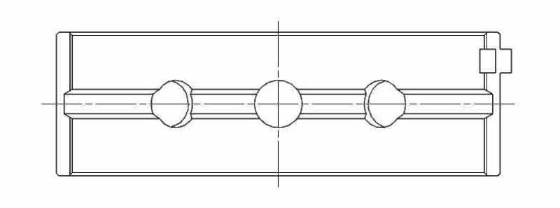ACL Suzuki 4 M16A (1.6L) Race Series Engine Crankshaft Main Bearing Set 5M8443H-.25