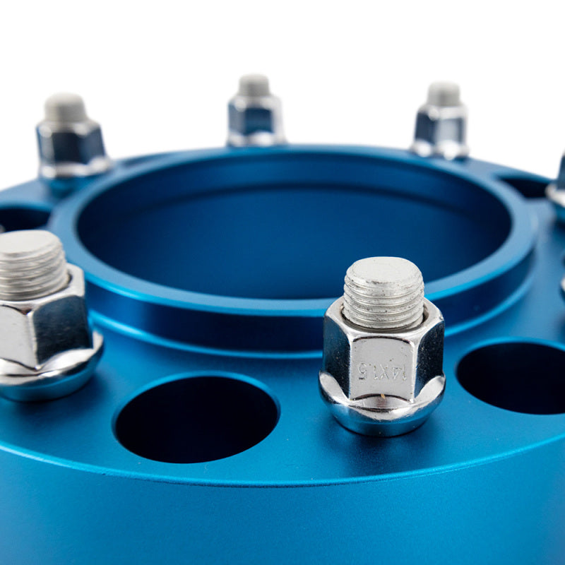 Borne Off-Road Wheel Spacers 8X165.1 121.3 32 M14 Blu BNWS-006-320BL