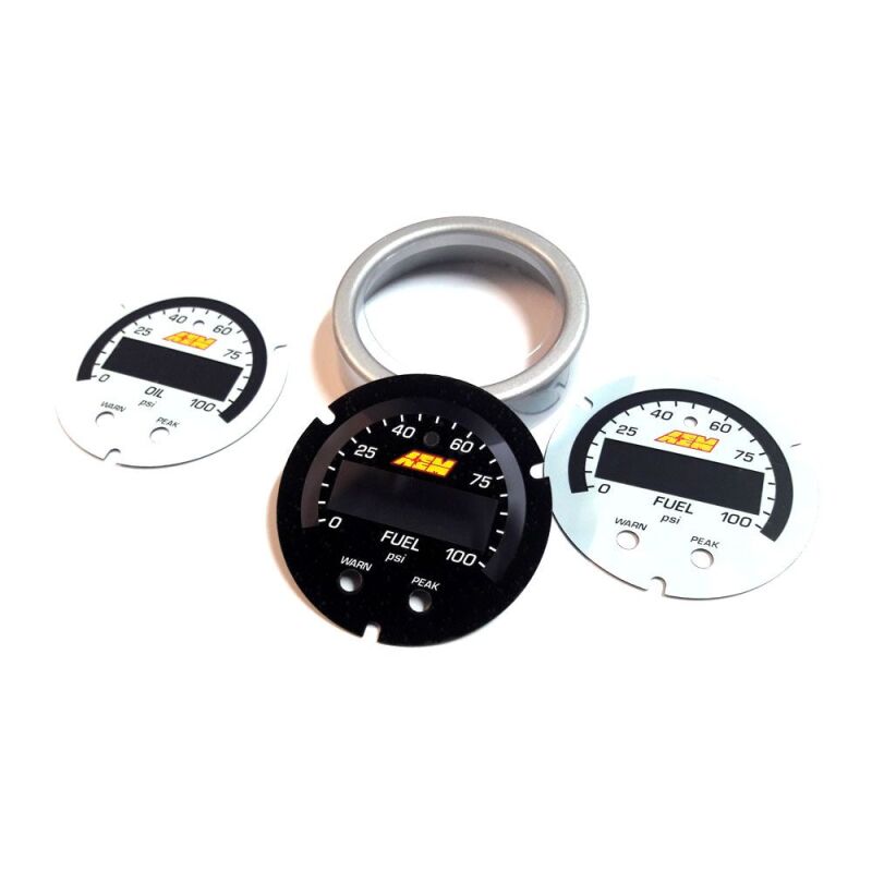 AEM Electronics Instrument Trim Ring Set (view 3)