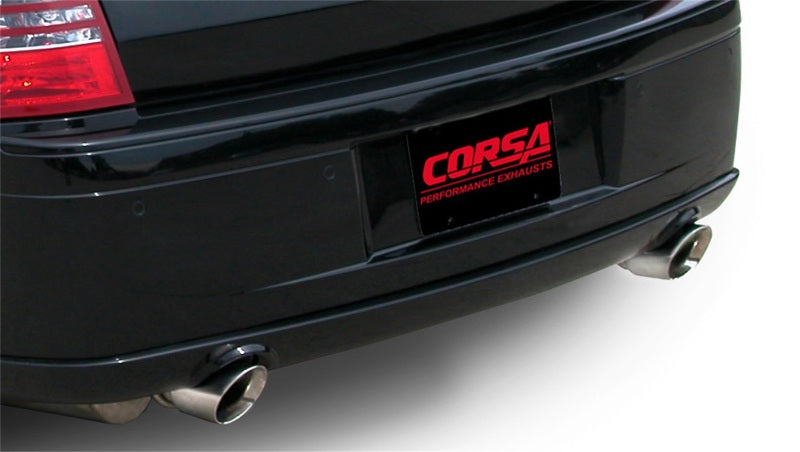 Corsa Performance 05-10 Dodge Charger No Towing Hitch SRT-8 6.1L V8 Polished Xtreme (view 2)