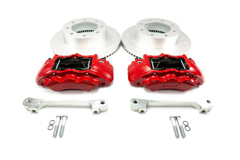 Alcon 2017+ Ford F250-F350 363x38mm Rotors 6 Piston Front Brake Kit BKF1559AX52