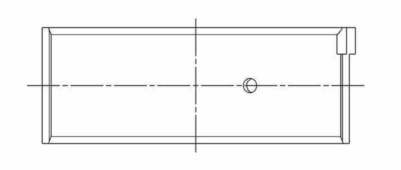 ACL Nissan KA24DE Inline 4 Standard Size High Performance w/ Extra Oil Clearance Rod Bearing 4B2746HX-STD