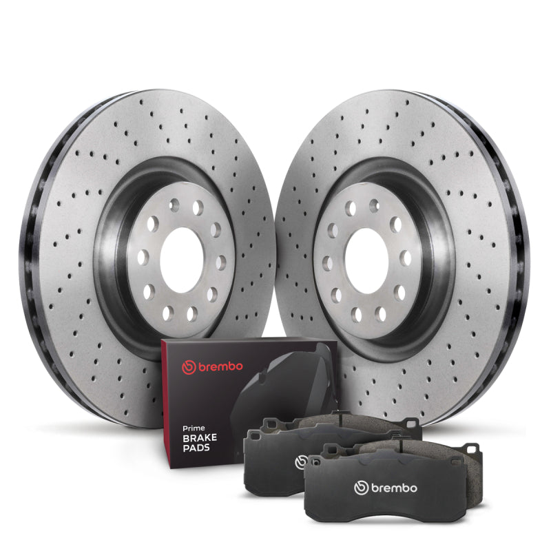 Brembo OE 95-01 Acura Integra Front Disc Brake Kit KTX4087