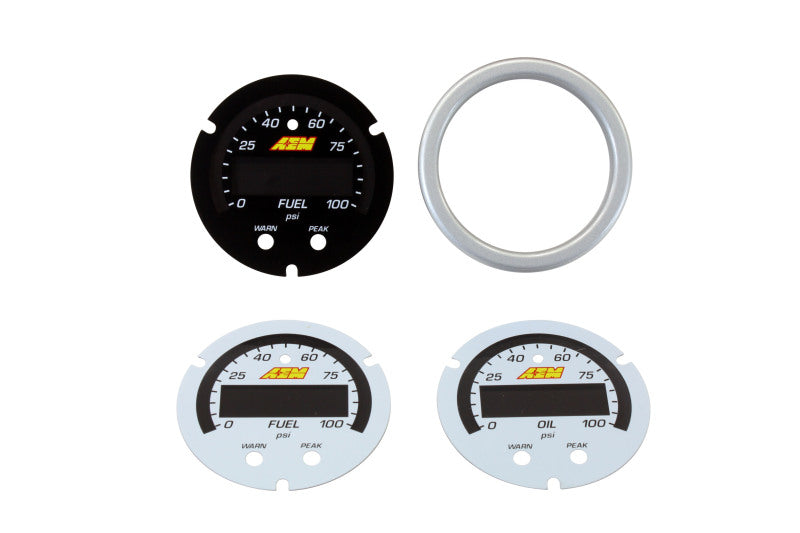 AEM Electronics Instrument Trim Ring Set (view 2)