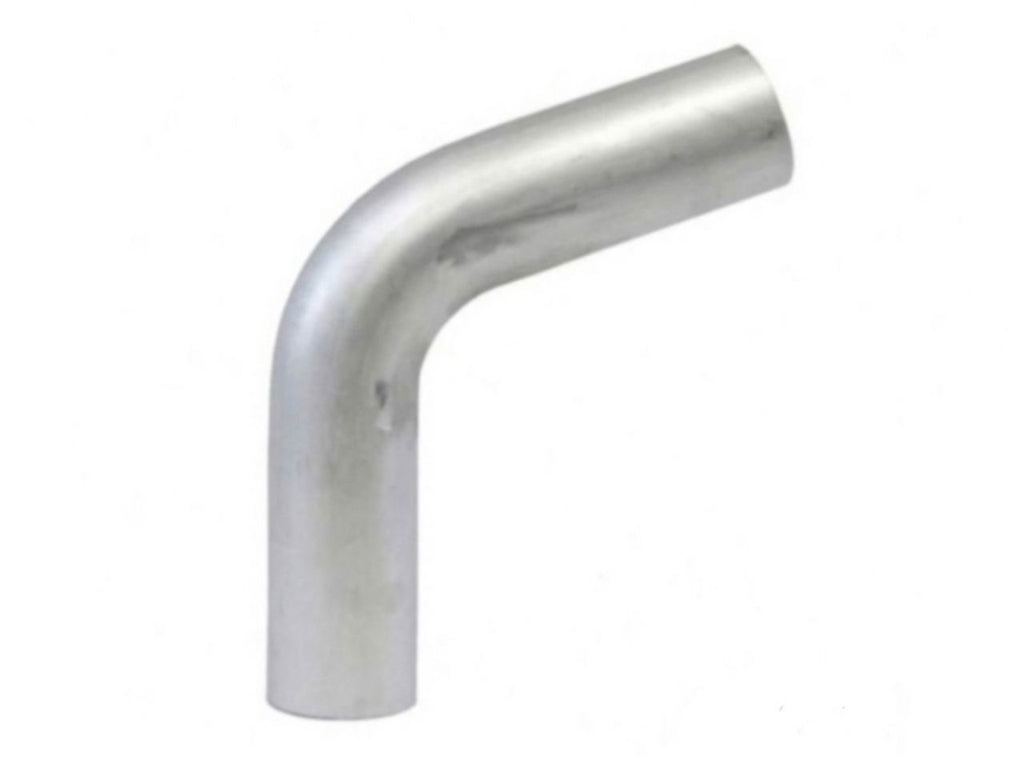 HPS Performance Products HPS 3-1/2" OD 70 Degree Bend 6061 Aluminum Elbow Pipe Tubing 16 Gauge w/ 3 1/2" CLR (view 1)