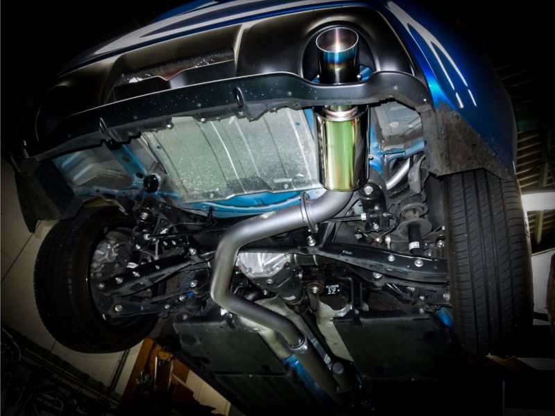 HKS Hi-Power Racing Single Exit Exhaust for FR-S BRZ (view 2)