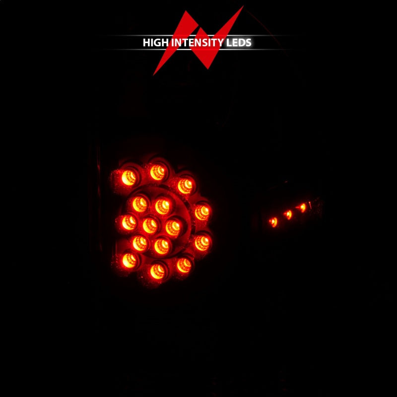 Anzo 2005-2015 Toyota Tacoma LED Taillights Black (view 8)