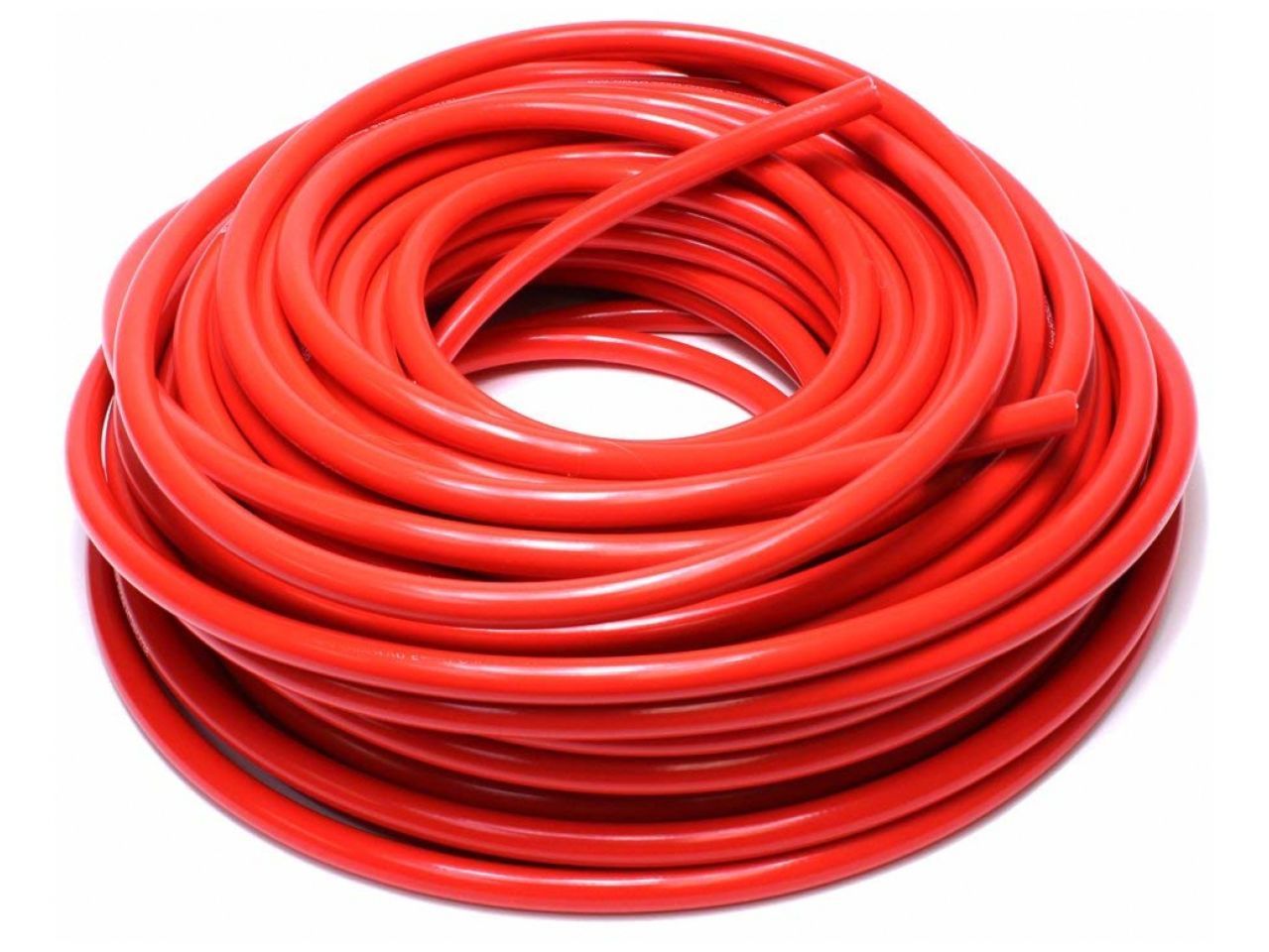 HPS High Temp 1"ID (25mm) Reinforced Silicone Heater Hose Red-25 Feet Roll