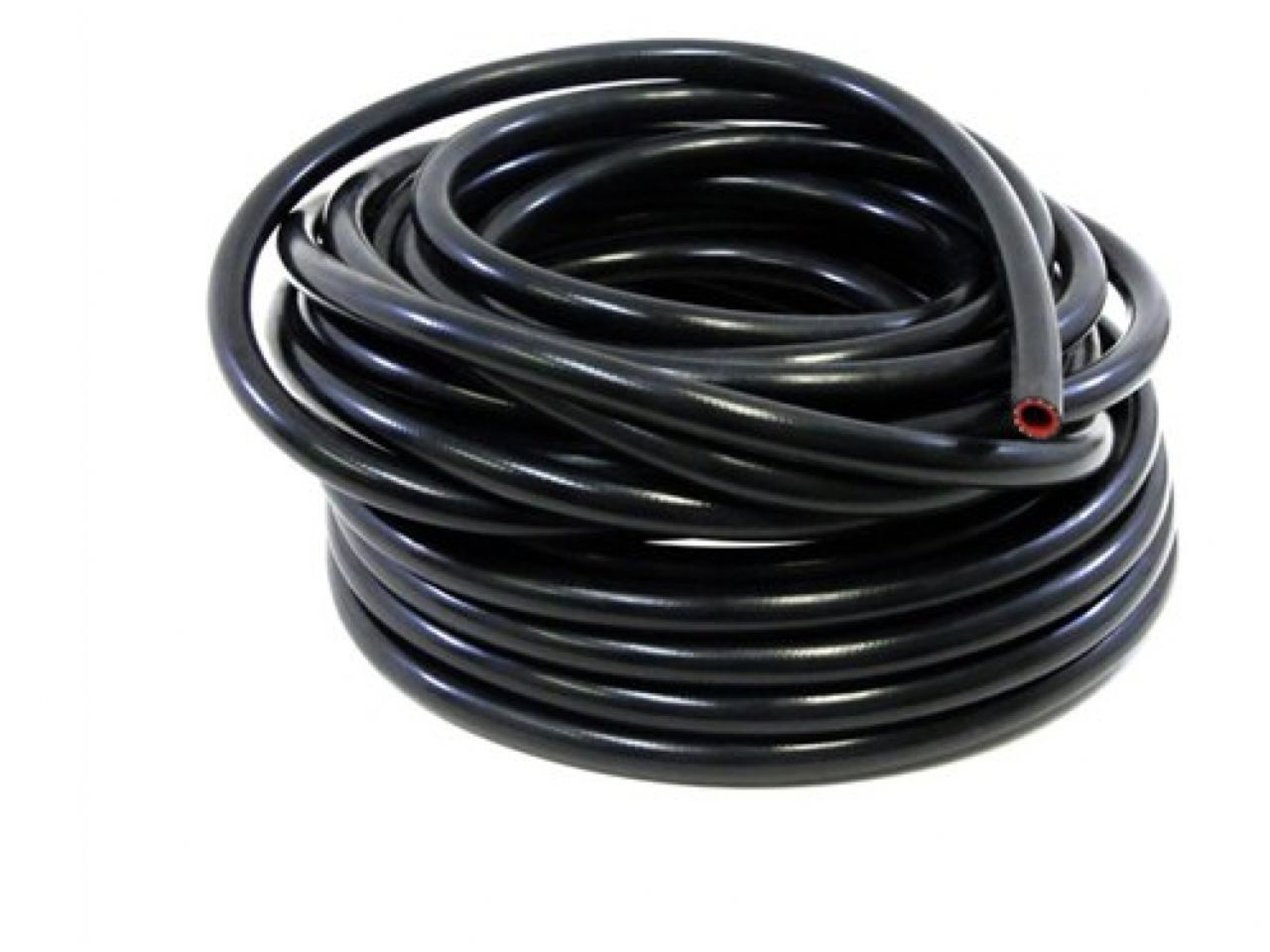 HPS High Temp 5/16"ID(8mm)Reinforced Silicone Heater Hose Black 25 Ft Roll (view 1)