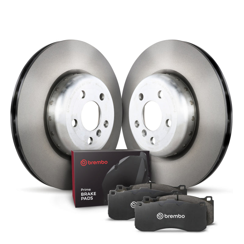 Brembo OE 18-20 BMW 530e/17-20 530i/530i xDrive 17-20/2018 540d xDrive Rear Disc Brake Kit KT04364