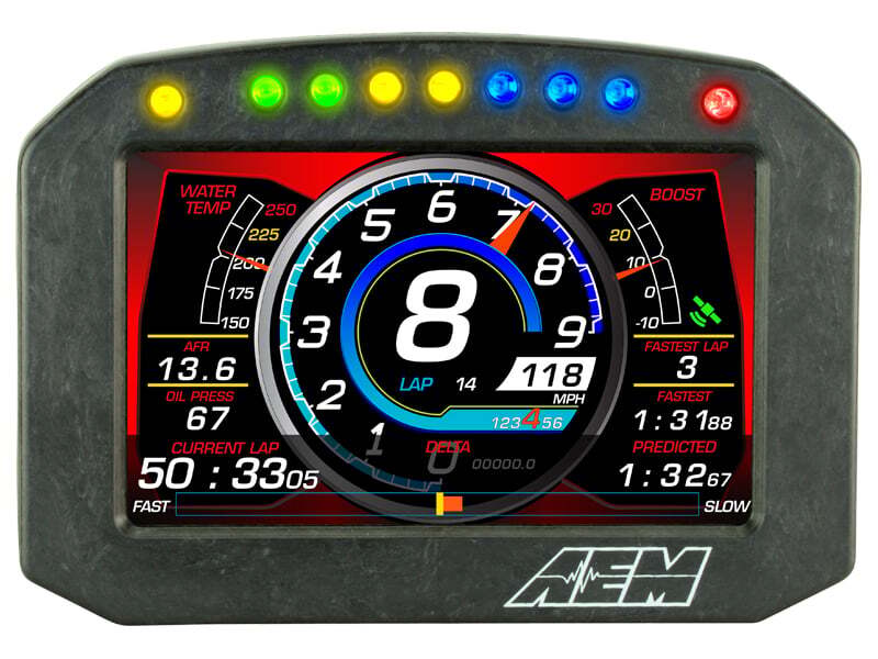 AEM CD-5L Carbon Logging Flush Digital Dash Display 30-5601F