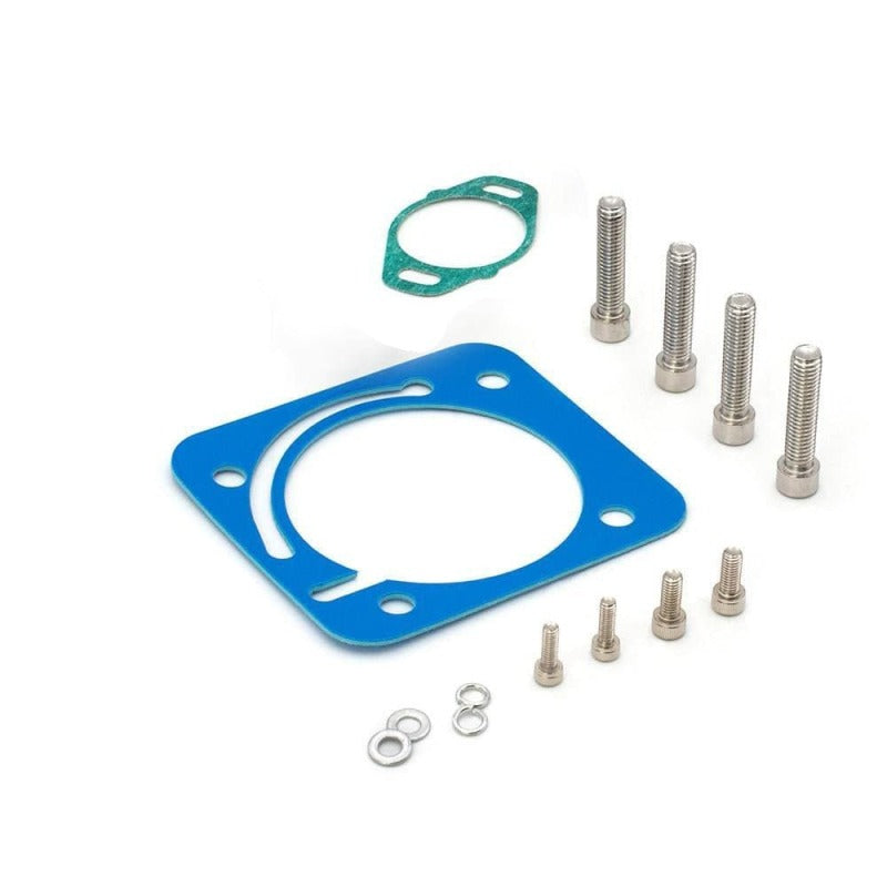 BLOX Racing Honda B/D/H/F Series Engines 74mm Silver Billet Throttle Body V2 BXIM-00204-SI-V2