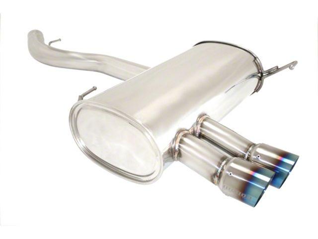 Megan Racing Axle Back Exhaust for 2007-2011 BMW E90 T 304 Stainless Steel Mirror Finish (view 1)
