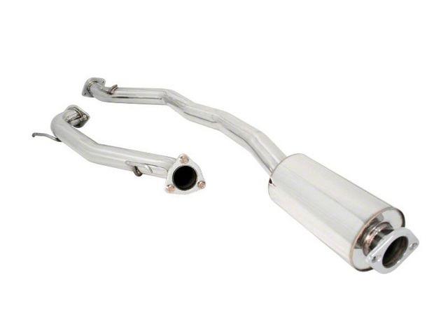 Megan Racing Mid Pipe for Honda Fit 2006-2008 T-304 Stainless Steel 2.35" Piping MIDPIPE-HF07 (view 1)