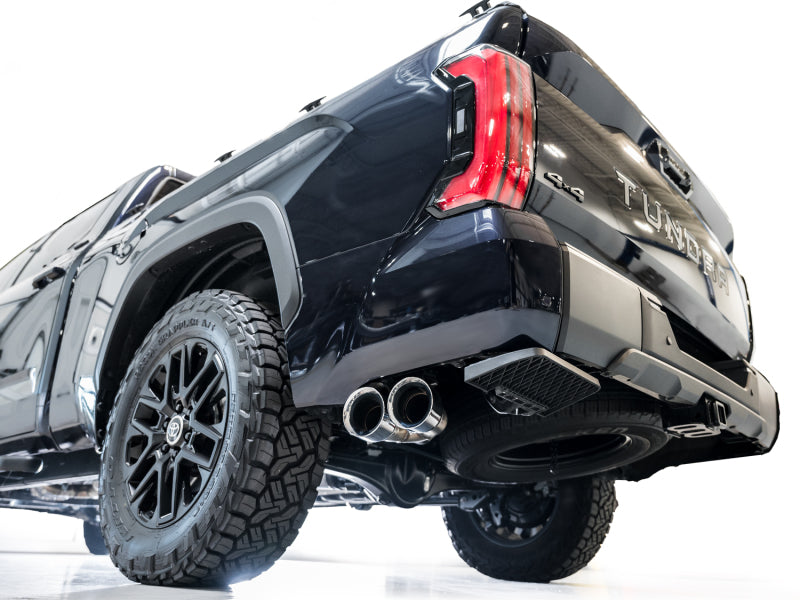 AWE Tuning AWE 0FG Exhaust for 3rd Gen Toyota Tundra - Dual Chrome Silver Tips 3015-32063