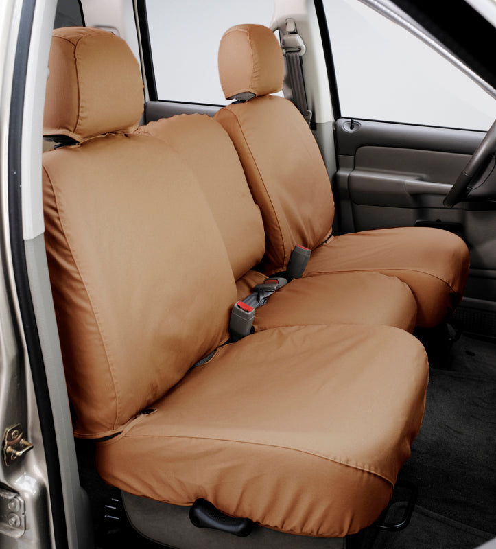 Covercraft 24-25 Jeep Gladiator Polycotton SeatSaver Custom Front Row Seat Covers SS2627PCTN