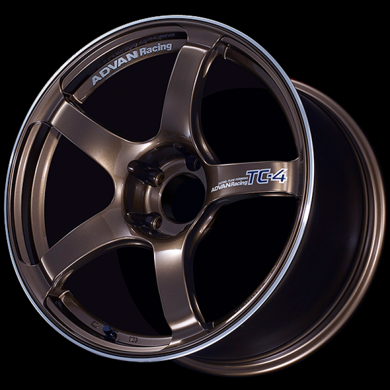 Advan TC4 16x6.5 / +37 Offset / 4x100 / 63mm Bore / Umber Bronze Metallic and Ring YAD6D37AUAR