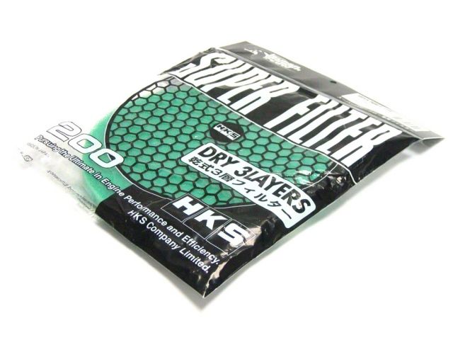 HKS Dry 3 Layers Super Filter Element Replacement 200mm (view 1)