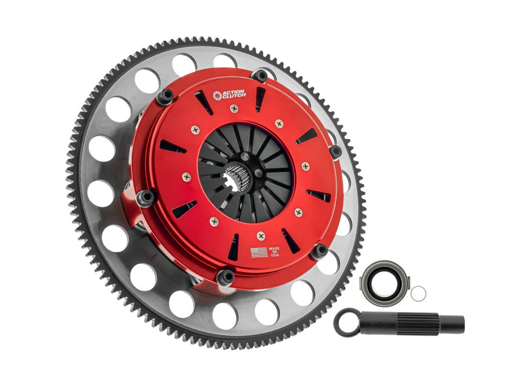 Action Clutch 03-12 Honda Accord 2.4L (K24A4) 7.25in Triple Disc Clutch Kit w/Chromoly Flywheel ACR-2810-3D