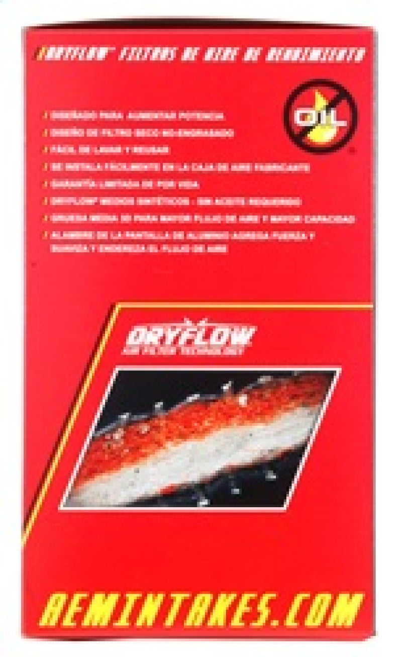 AEM Induction AEM DryFlow Air Filter AIR FILTER KIT 4.5in X 9in DRYFLOW 21-2069DK