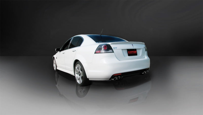 Corsa Performance 08-09 Pontiac G8 GXP 6.0L V8 Polished Sport Cat-Back + XO Exhaust (view 3)