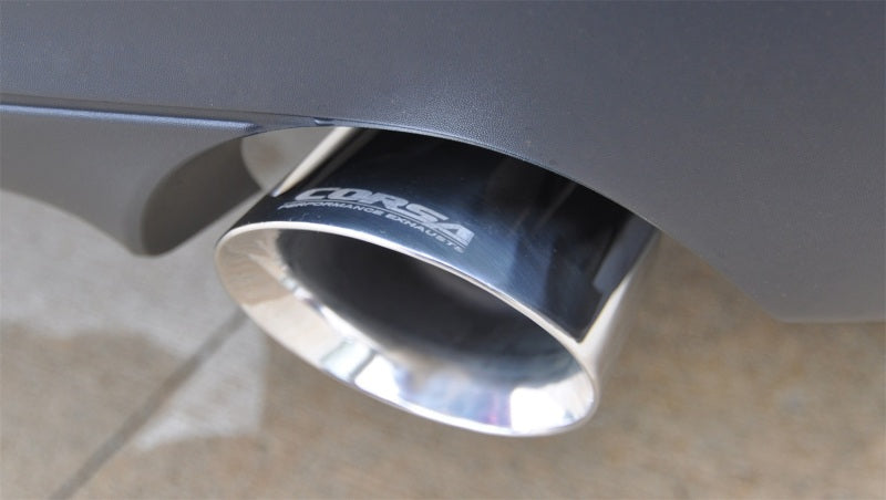 Corsa Performance 15-16 Jeep Grand Cherokee Polished 2.5in Dual Rear Exit Cat-Back Exhau (view 2)
