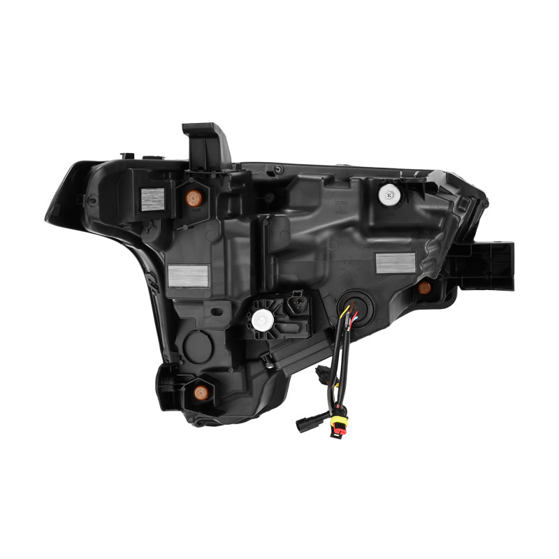 AlphaRex 22-23 Toyota Tundra NOVA-Series Headlights Alpha-Black w/Amber DRL - Req 810029 OR 810030 880871 *Discontinued
