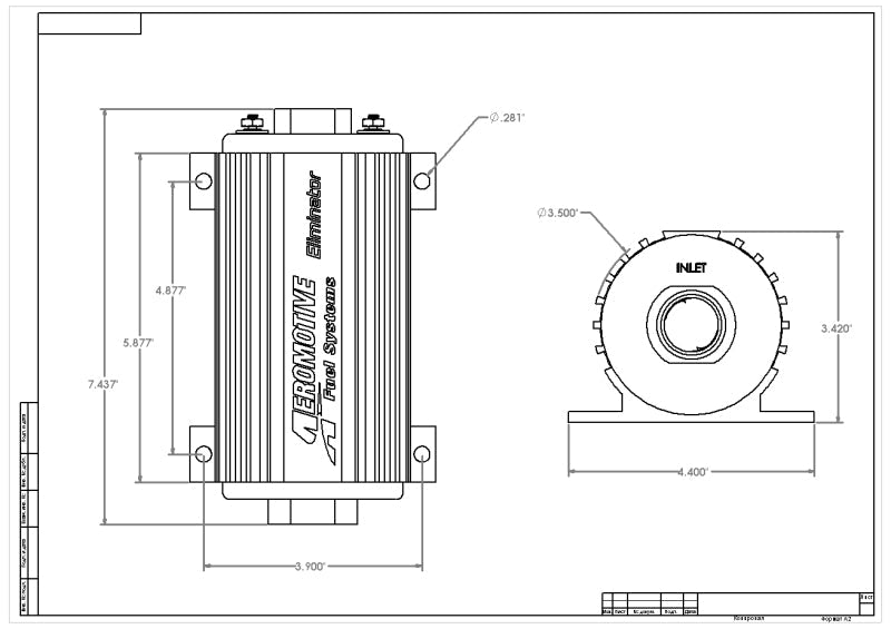 Aeromotive Eliminator Fuel Pump (view 11)
