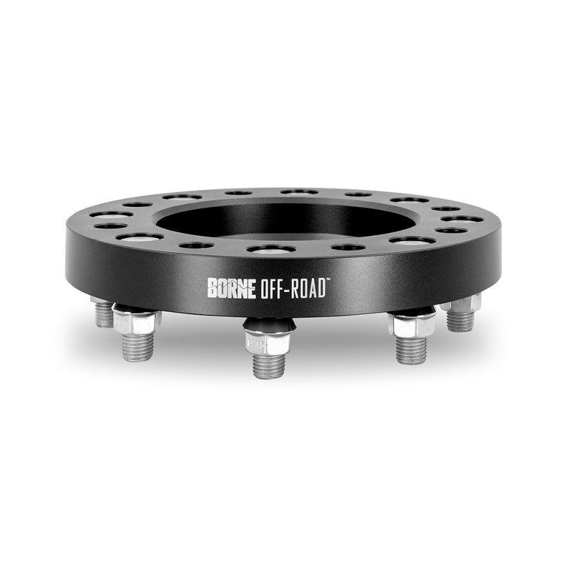 Borne Off-Road Wheel Spacers 8X165.1 121.3 38.1 M14 Blk BNWS-006-381BK