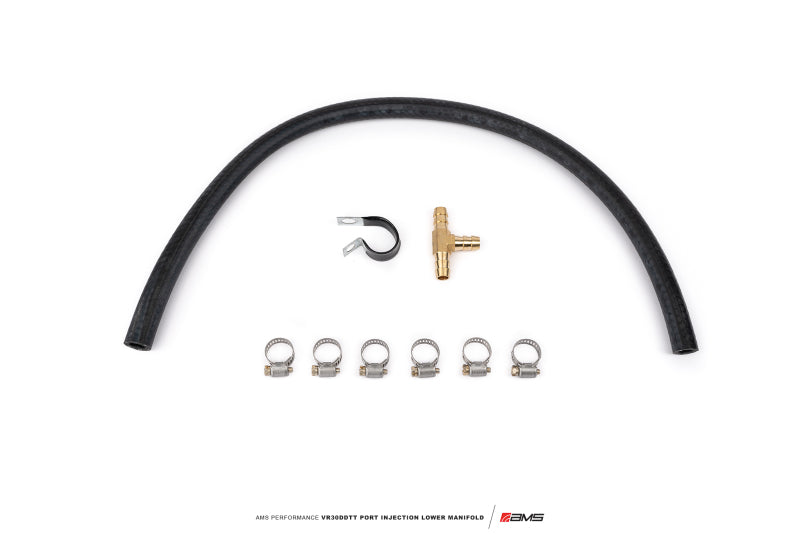 AMS Performance 2023+ Nissan Z Port Injection Lower Manifold - Black AMS.47.08.0001-1