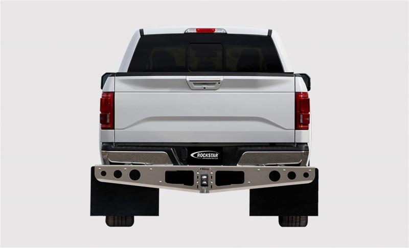 Access Rockstar 17-19 Ford F-250/F-350 Smooth Mill Finish Hitch Mounted Trim To Fit Mud Flaps A1010081