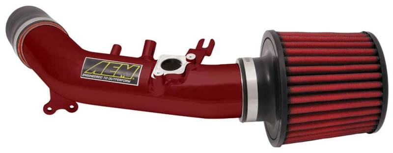 AEM Induction AEM 2006 Civic Si Red Short Ram Intake 22-516R
