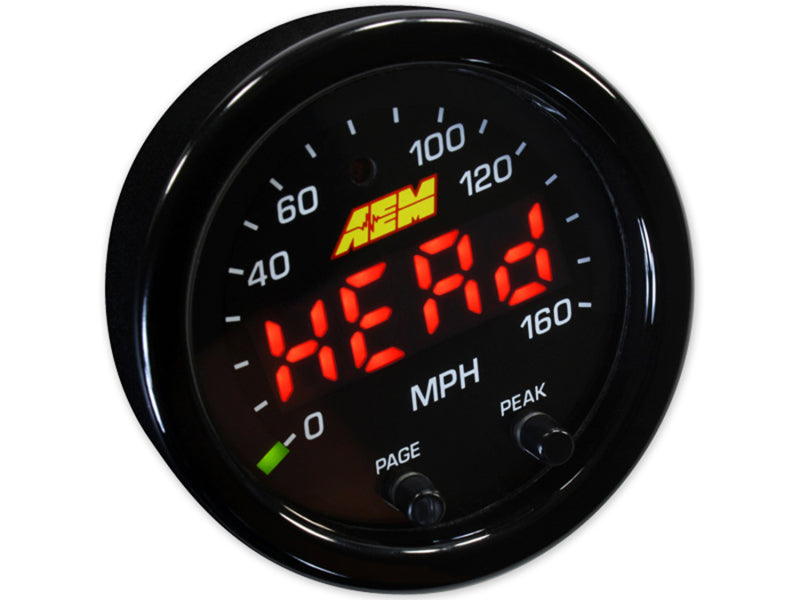 AEM Electronics Speedometer Gauge (view 7)