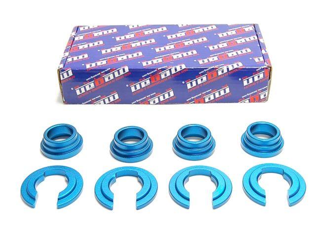 Megan Racing Subframe Bushing Collars for 1989 to 1998 Nissan 240SX/180SX S13/S14 and 1990 to 1996 Nissan 300ZX Z32 Solid Aluminum MRS-NS...