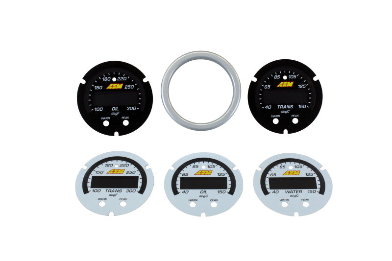 AEM Electronics Instrument Trim Ring Set (view 1)