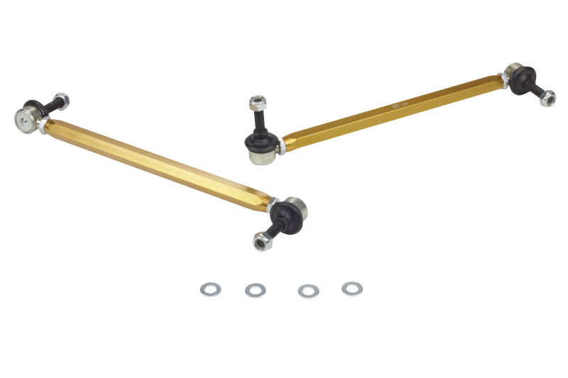 Whiteline Sway Bar Link Kit Heavy Duty Adj Steel Ball Mini Cooper 2001-2010 (view 2)