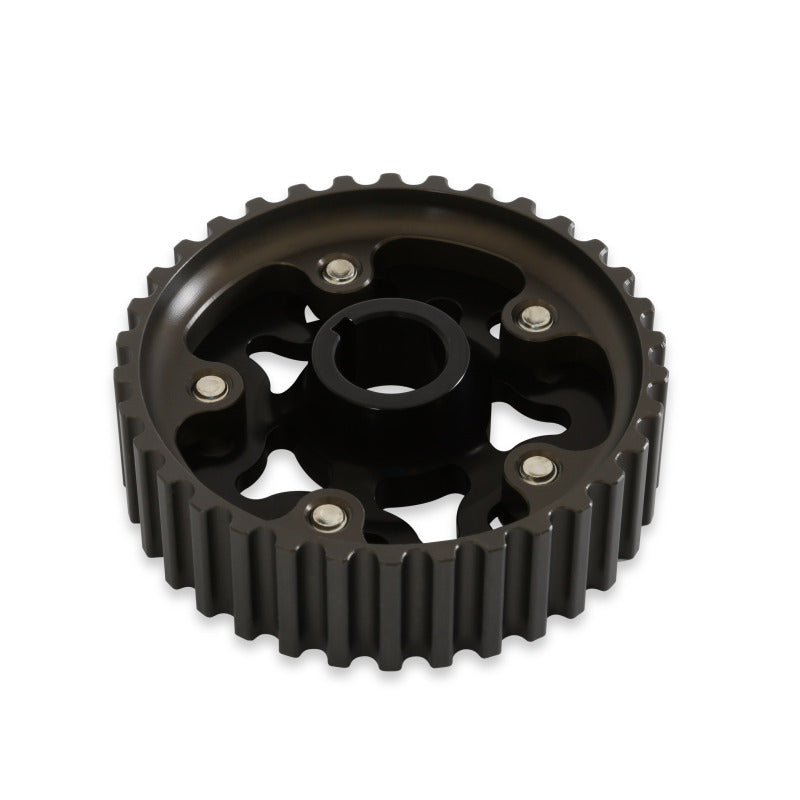 AEM Electronics Tru-Time Cam Gear Black 5-Bolt Honda B Series (view 4)