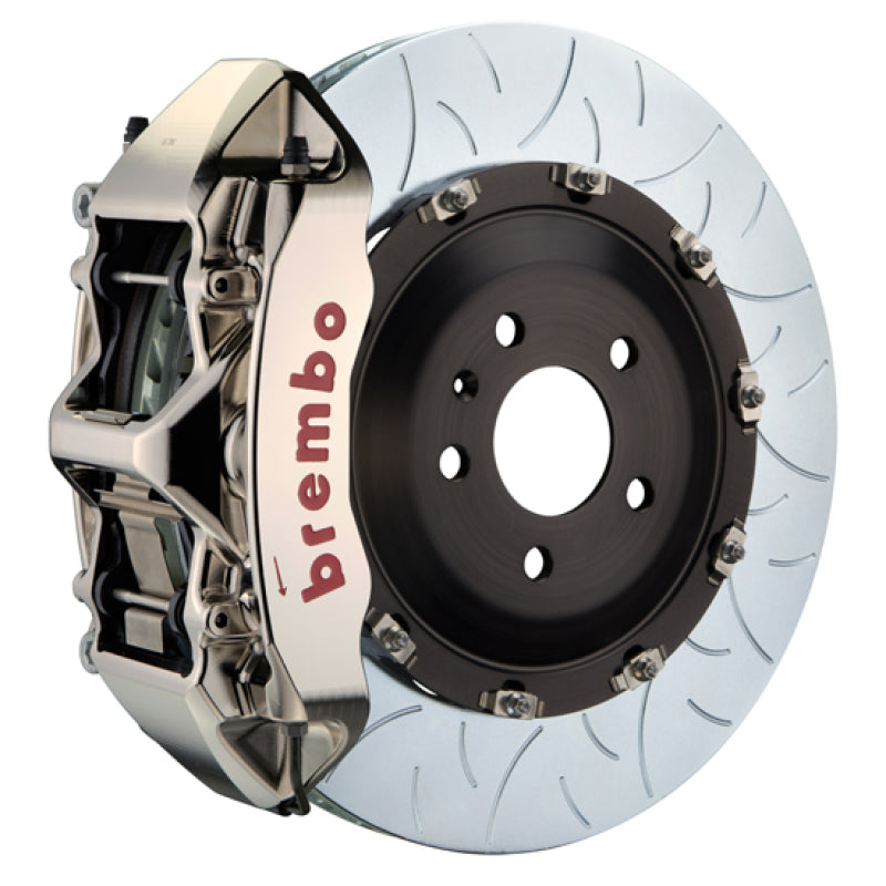 Brembo 10-15 Camaro SS/12-15 Camaro ZL1 Fr GTR BBK 6Pist Billet 405x34 2pc Rotor Slot Type3- Nickel 1N3.9520AR
