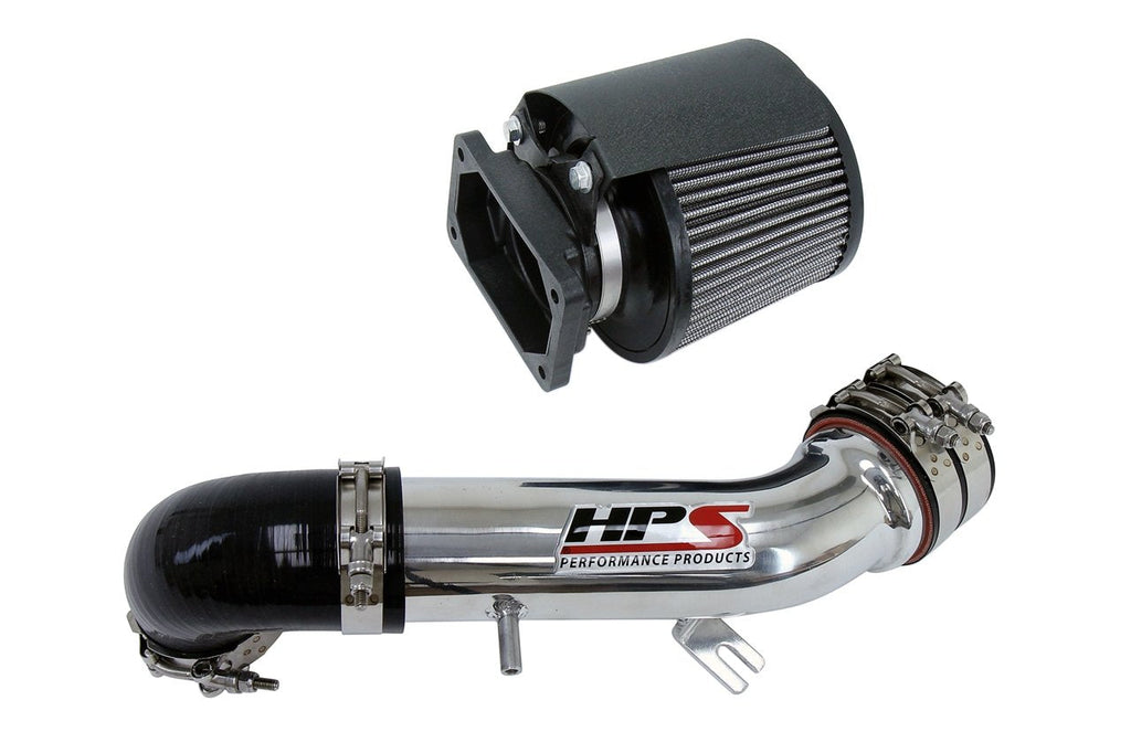 HPS Performance HPS Shortram Air Intake Kit 2001-2003 Chrysler Sebring Lxi 3.0L V6, Includes Heat Shield, Polish