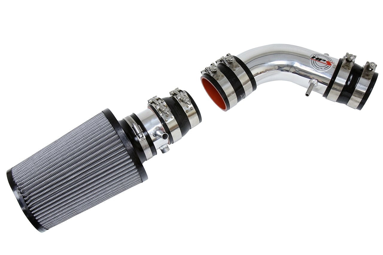 HPS Shortram Air Intake Kit 1996-1998 Toyota Tacoma 3.4L V6, Polish