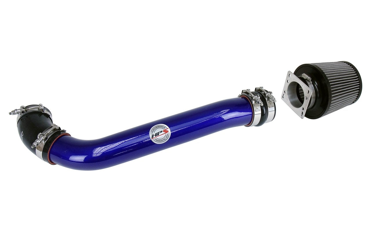 HPS Shortram Air Intake Kit 1989-1995 Toyota Pickup 22RE 2.4L, Blue