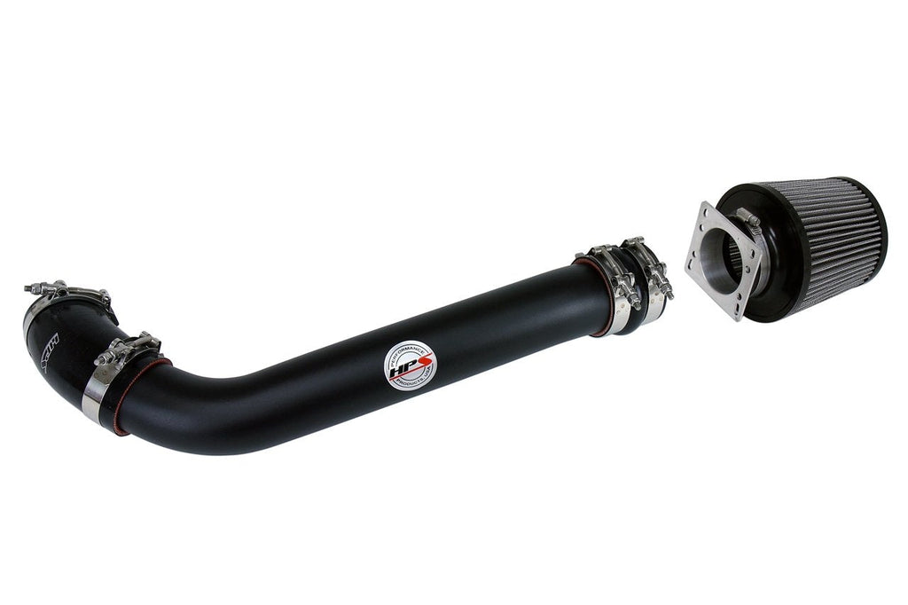 HPS Shortram Air Intake Kit 1989-1995 Toyota Pickup 22RE 2.4L, Black