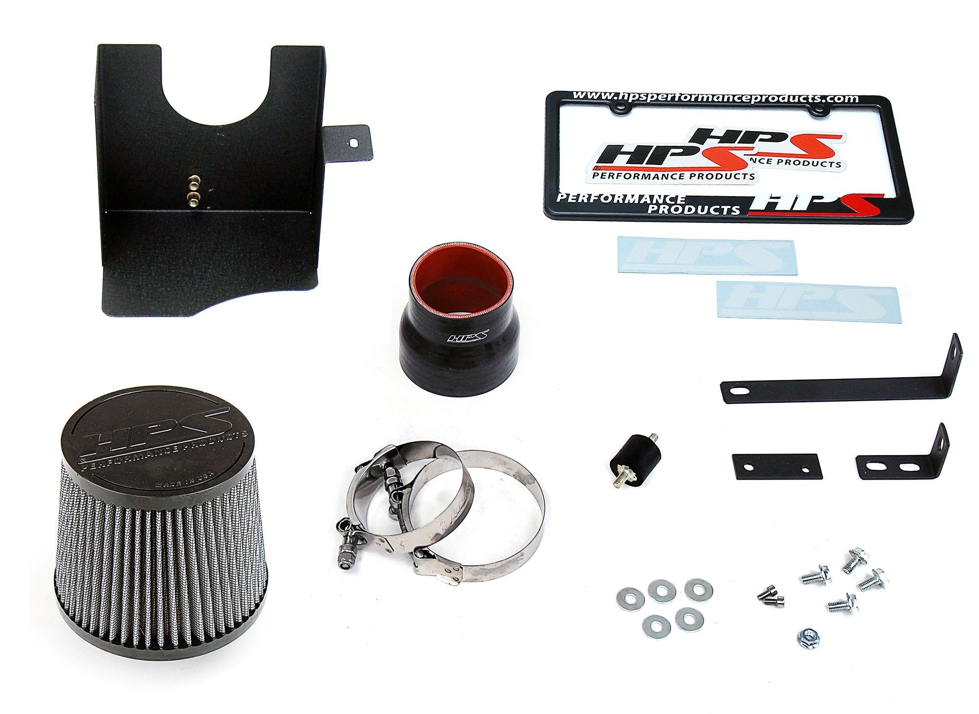 HPS Performance HPS Shortram Air Intake Kit 2005-2006 Scion tC 2.4L, Includes Heat Shield, 827-515