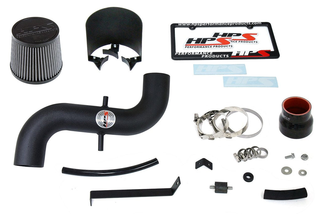 HPS Shortram Air Intake Kit 1999-2001 Toyota Solara 2.2L, Includes Heat Shield, Black