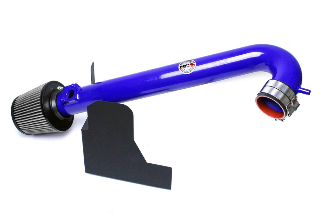 HPS Shortram Air Intake Kit 2012-2016 Subaru Impreza 2.0L Non Turbo, Includes Heat Shield, Blue