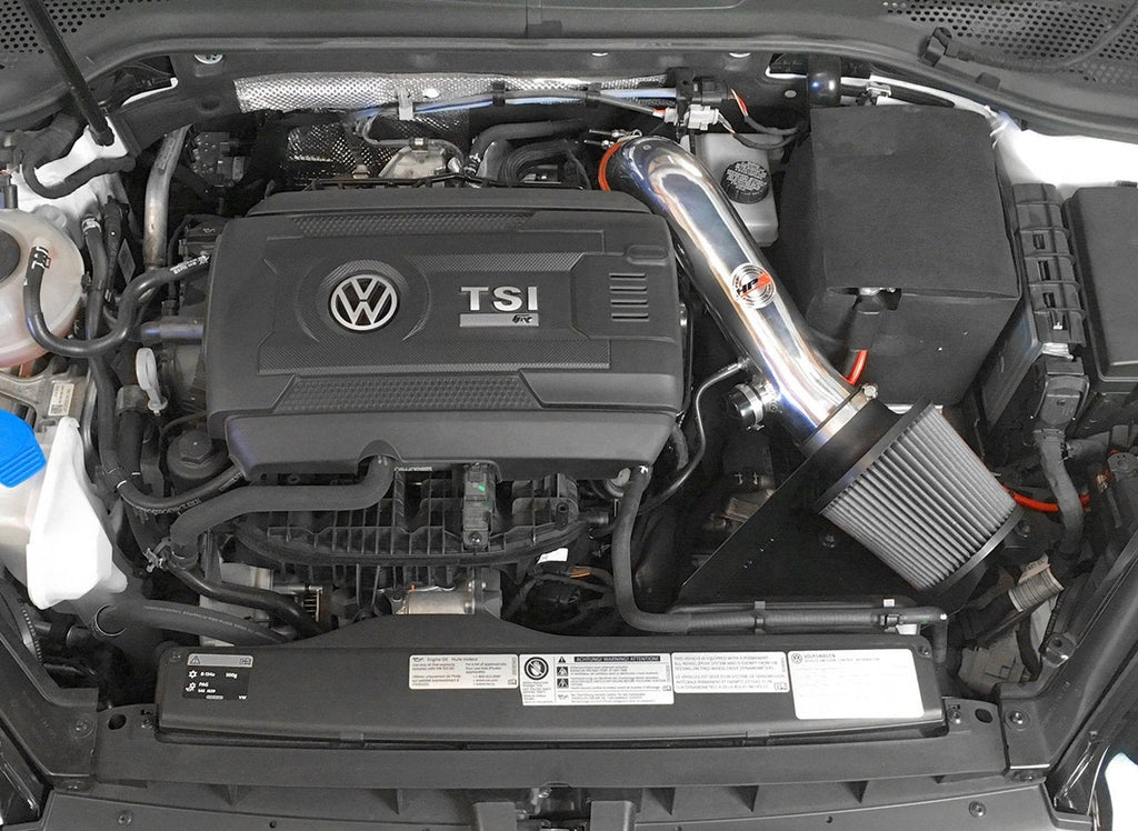 HPS Performance Products HPS Shortram Air Intake Kit 2015-2017 Audi S3 2.0T TFSI Turbo, Includes Heat Shield, 827-577