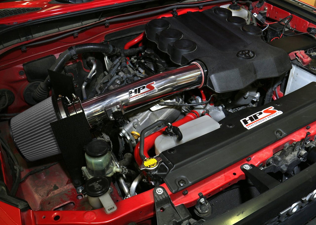 HPS Performance HPS Shortram Air Intake Kit 2010-2024 Toyota 4Runner 4.0L V6, Includes Heat Shield, 827-583