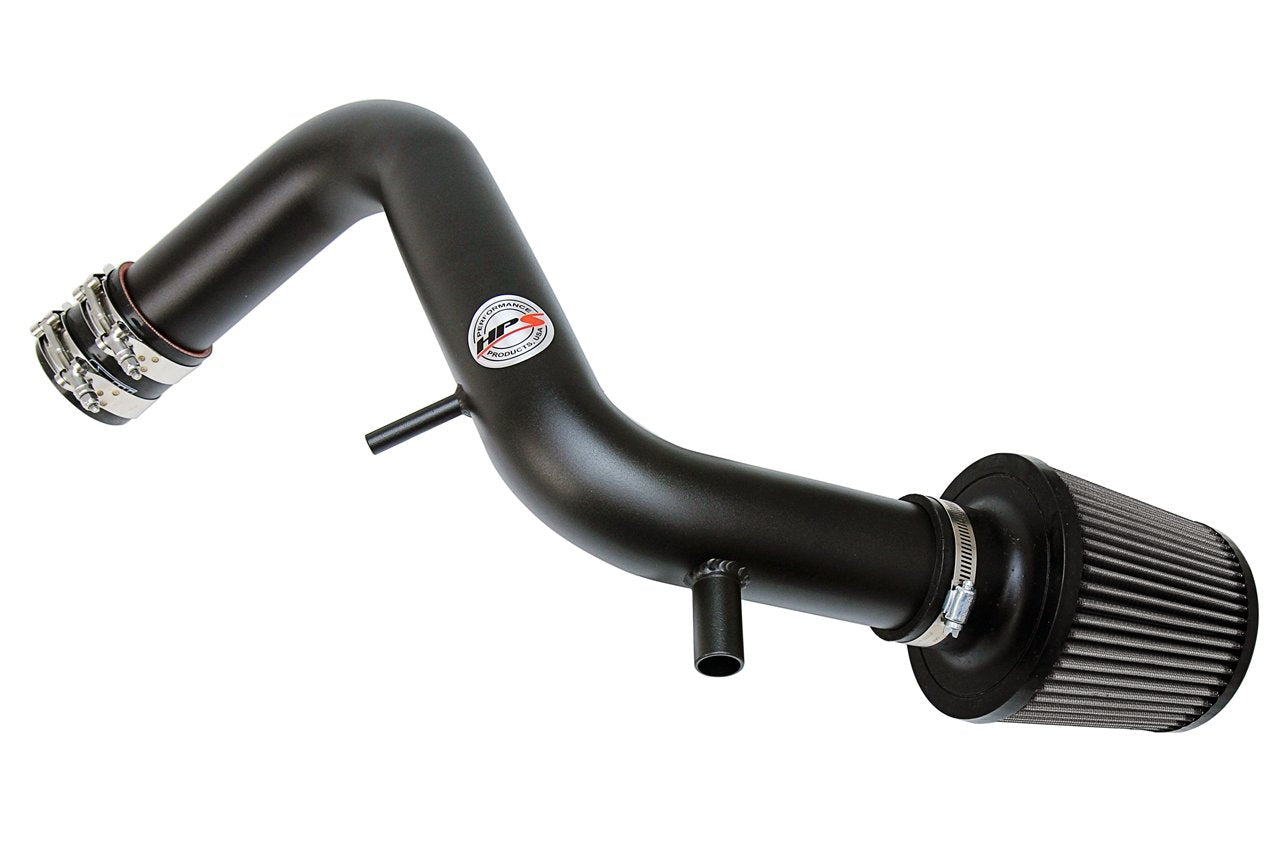 HPS Shortram Air Intake Kit 2013-2017 Hyundai Veloster 1.6L Turbo, Black