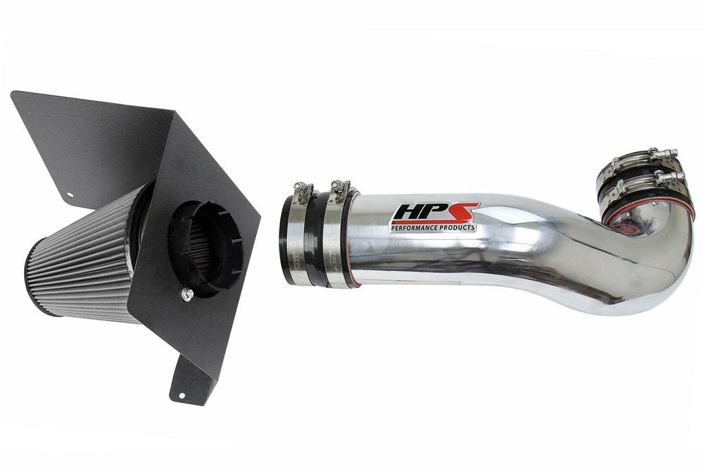 HPS Shortram Air Intake Kit 2007-2009 Chevy Cheyenne 2500 5.3L V8, Includes Heat Shield, 827-622